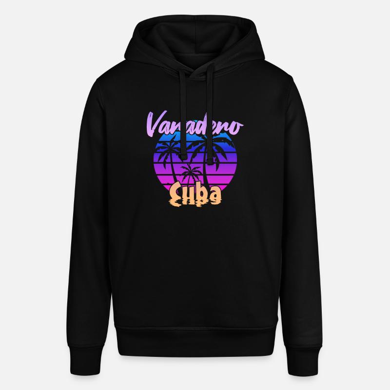 Varadero Cuba Coucher de soleil - Sweat à capuche SOUNDER Stanley/Stella Unisexe - noir