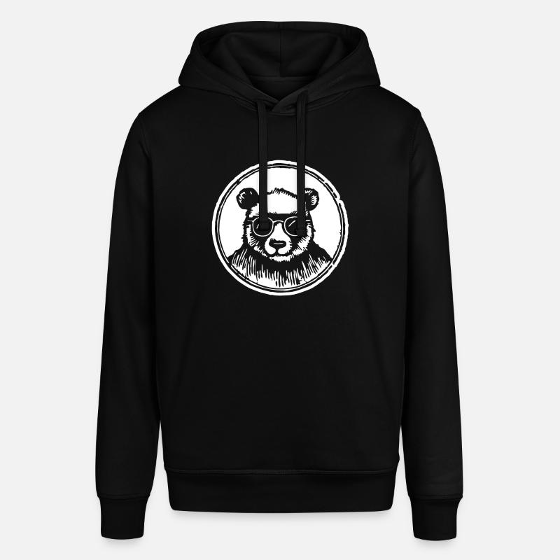 Panda Panda Ours - Sweat à capuche SOUNDER Stanley/Stella Unisexe - noir