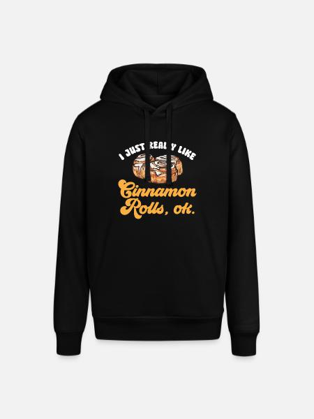 Cinnamon roll - Stanley/Stella SOUNDER Unisex Hoodie - black