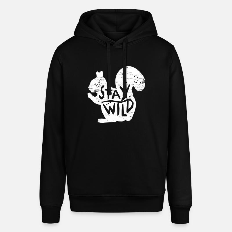 Eichhörnchen - Stanley/Stella Unisex Hoodie SOUNDER - Schwarz