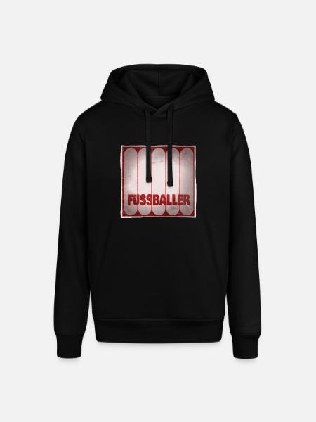 Name Fussball Geschenkidee - Stanley/Stella Unisex Hoodie SOUNDER - Schwarz