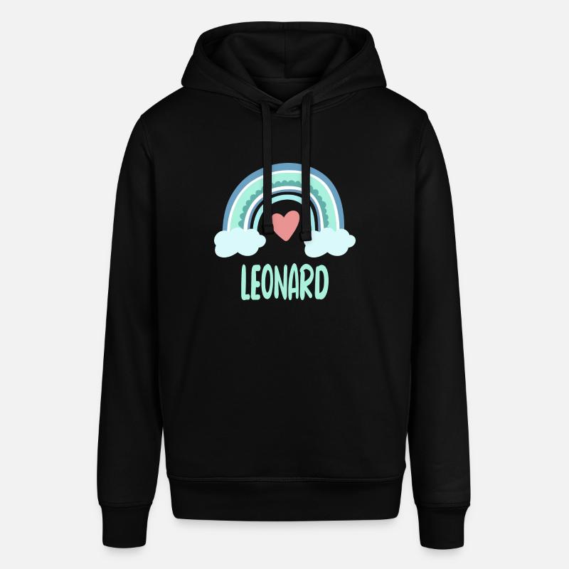 Leonard nomme Rainbow Baby - Sweat à capuche SOUNDER Stanley/Stella Unisexe - noir