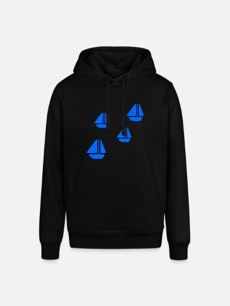 SEGELBOOTE - Stanley/Stella Unisex Hoodie SOUNDER - Schwarz