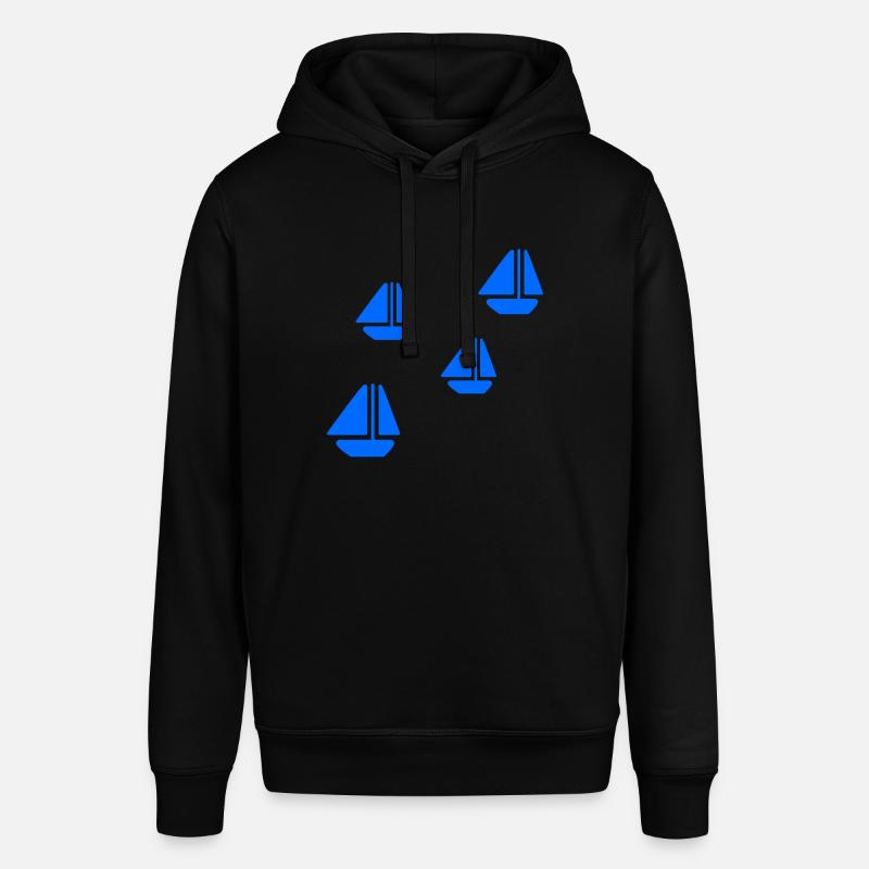 SEGELBOOTE - Stanley/Stella Unisex Hoodie SOUNDER - Schwarz