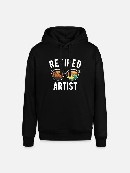 Bliss in Retirement: Artists with - Stanley/Stella SOUNDER Unisex Hoodie - black