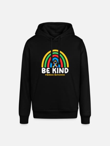 Autism Awareness - Stanley/Stella SOUNDER Unisex Hoodie - black