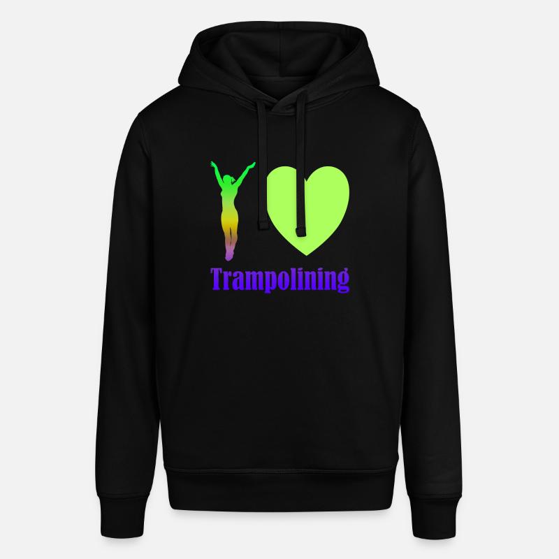 J’adore le trampoline - Sweat à capuche SOUNDER Stanley/Stella Unisexe - noir