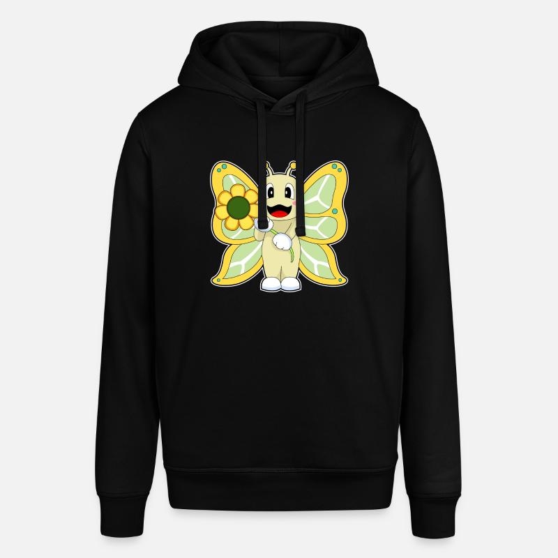 Fleur de papillon - Sweat à capuche SOUNDER Stanley/Stella Unisexe - noir