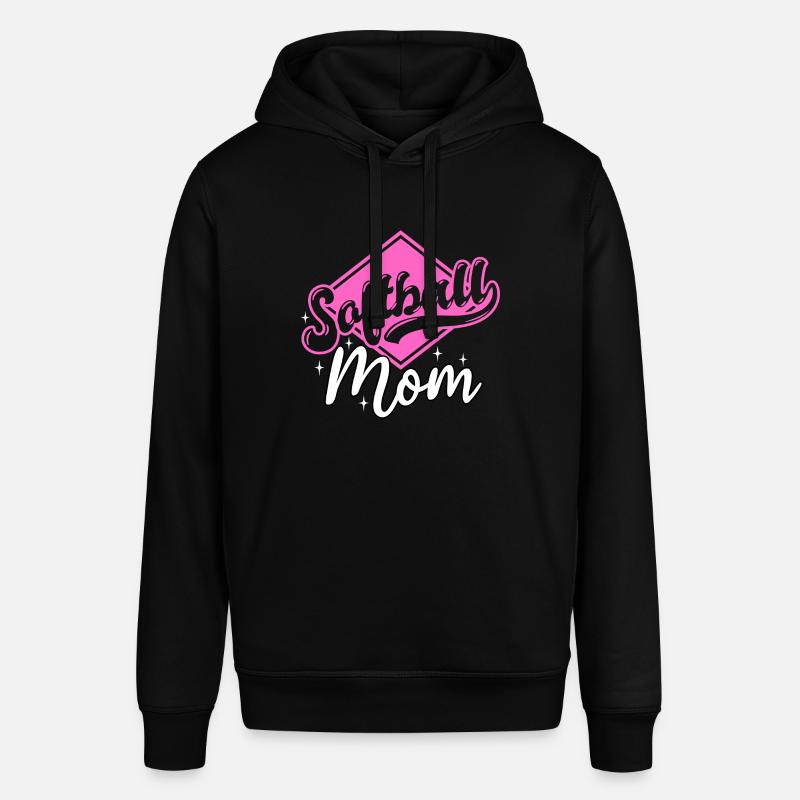 Maman de softball - Sweat à capuche SOUNDER Stanley/Stella Unisexe - noir