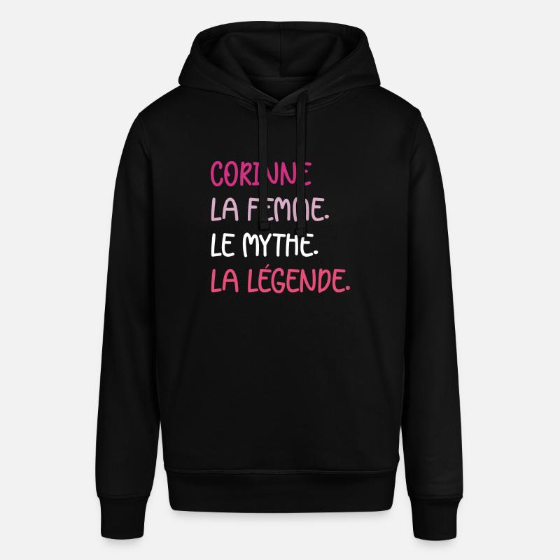 corinne - Sweat à capuche SOUNDER Stanley/Stella Unisexe - noir