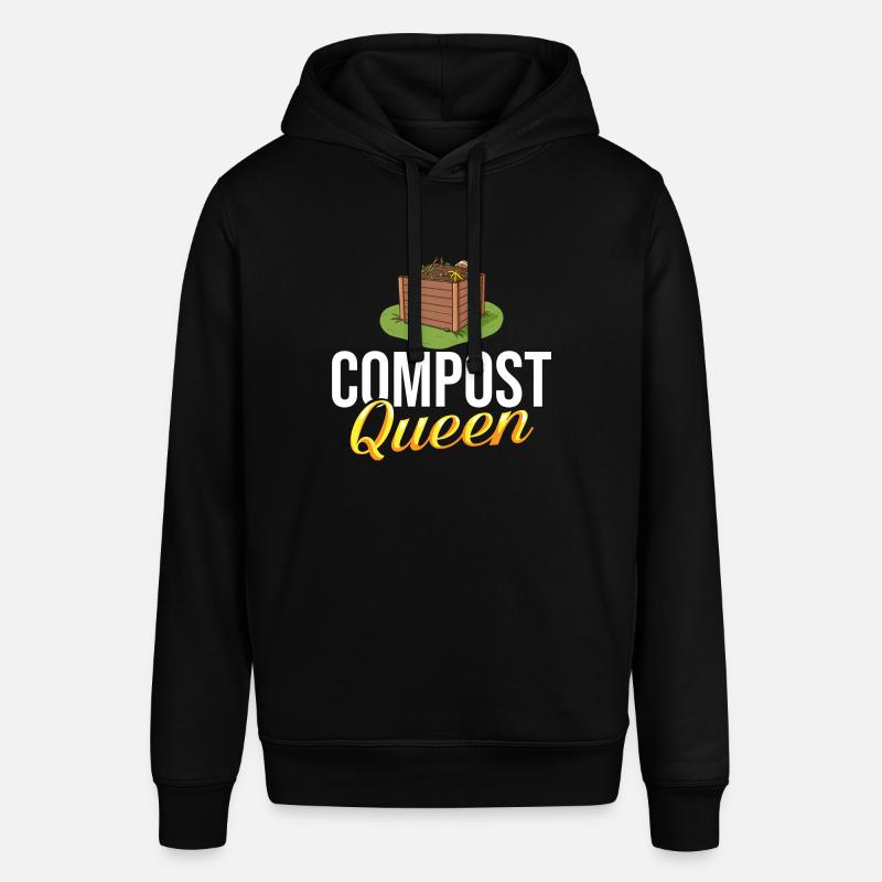 Kompostierung Kompost Wurm Abfall - Stanley/Stella Unisex Hoodie SOUNDER - Schwarz