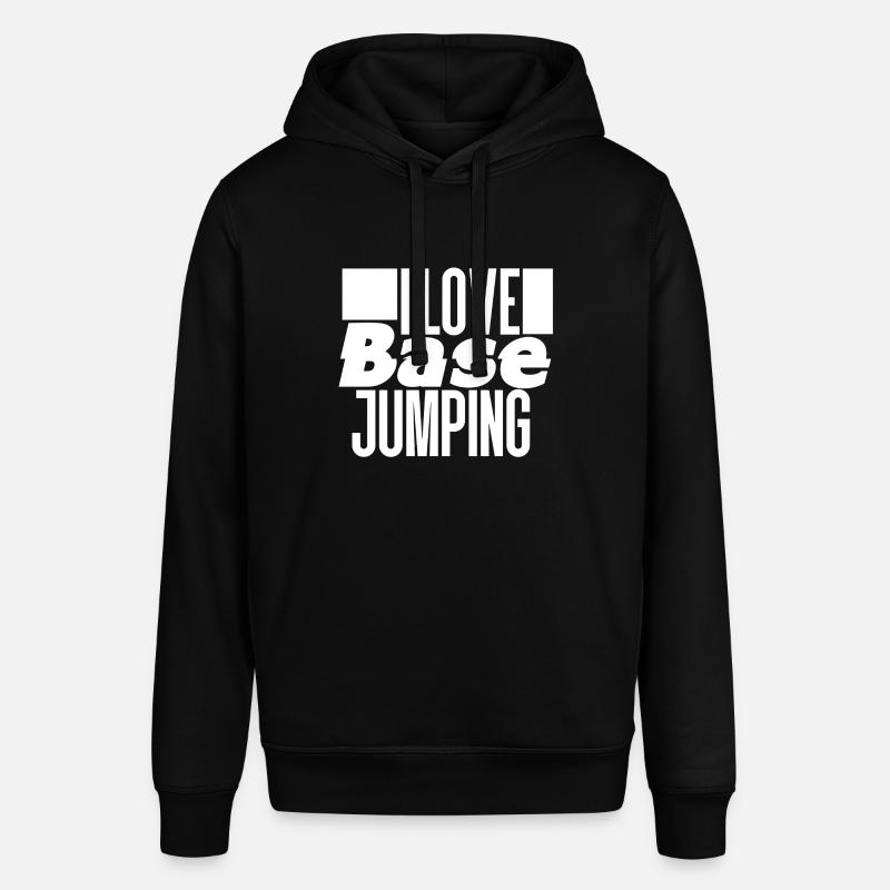 Base Jumping - Stanley/Stella Unisex Hoodie SOUNDER - Schwarz