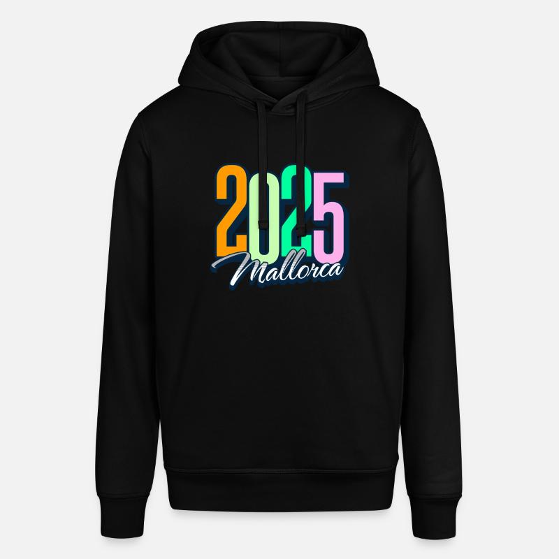 2025 Majorque - Sweat à capuche SOUNDER Stanley/Stella Unisexe - noir