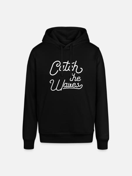 Attrapez les vagues - Sweat à capuche SOUNDER Stanley/Stella Unisexe - noir