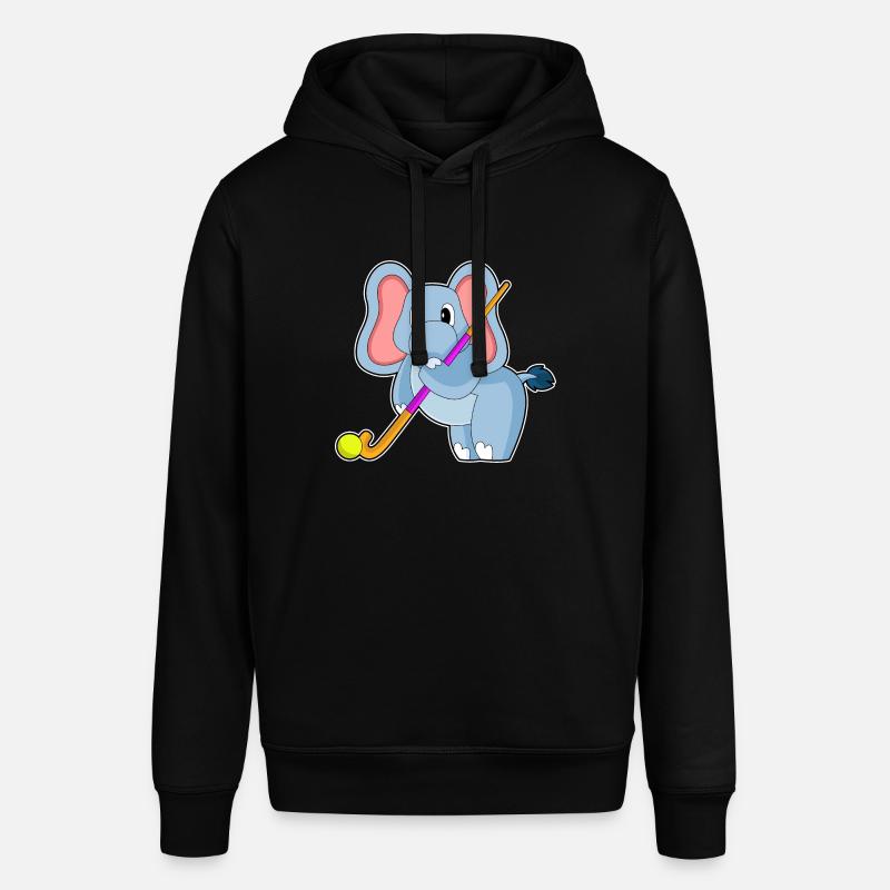 Bâton de hockey Elephant - Sweat à capuche SOUNDER Stanley/Stella Unisexe - noir