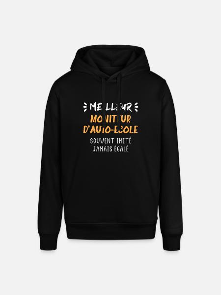 Meilleur Moniteur auto ecole - Sweat à capuche SOUNDER Stanley/Stella Unisexe - noir