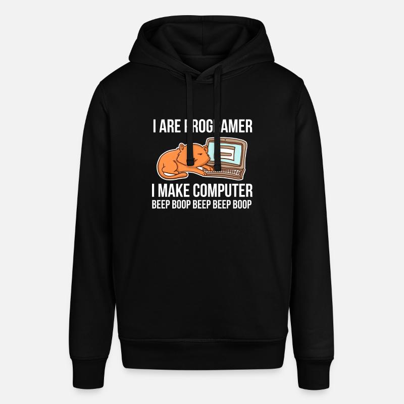 Programmeur-chat-humour pour coder et - Sweat à capuche SOUNDER Stanley/Stella Unisexe - noir