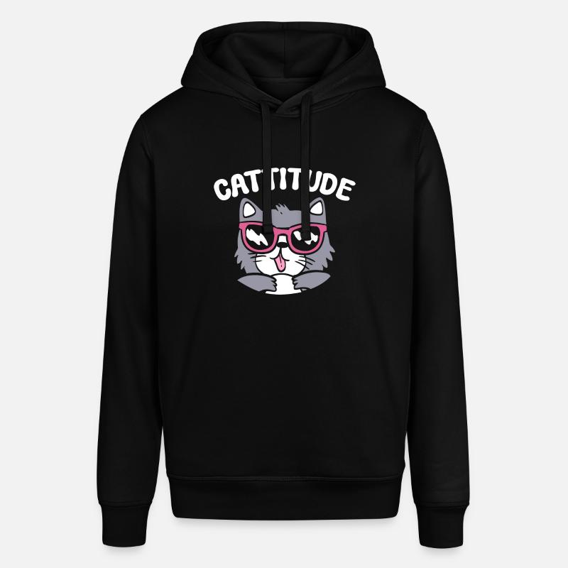 Cattitude Cat Maman - Sweat à capuche SOUNDER Stanley/Stella Unisexe - noir