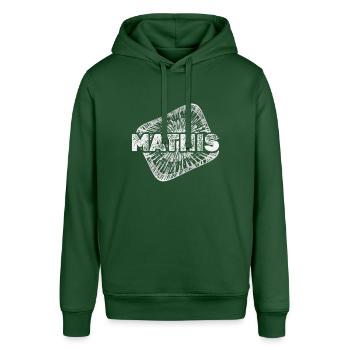 Stardust Mathis - Stanley/Stella SOUNDER Unisex Hoodie - bottle green - Front - Alina (178cm) & Michal (187cm)