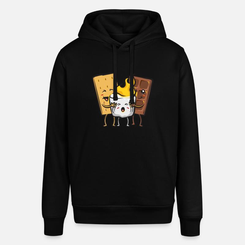 S'more Campfire Marshmallow Camping - Sweat à capuche SOUNDER Stanley/Stella Unisexe - noir