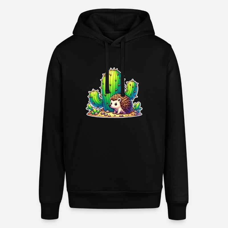 Cactus hérisson - Sweat à capuche SOUNDER Stanley/Stella Unisexe - noir