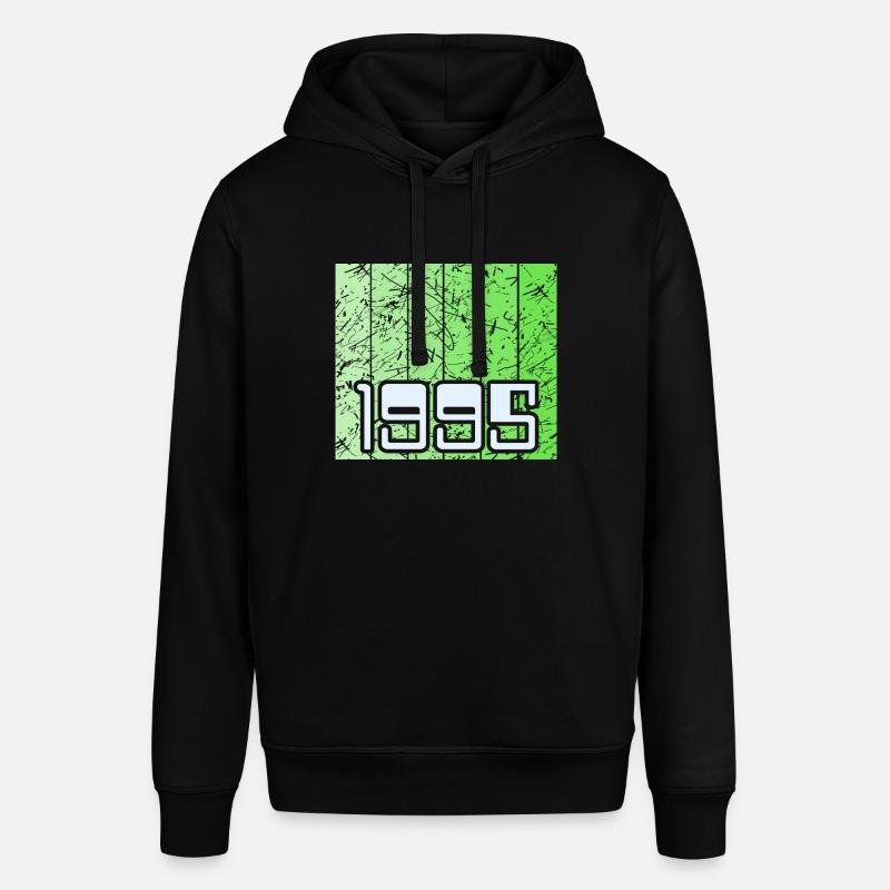 Vert 1995 - Sweat à capuche SOUNDER Stanley/Stella Unisexe - noir