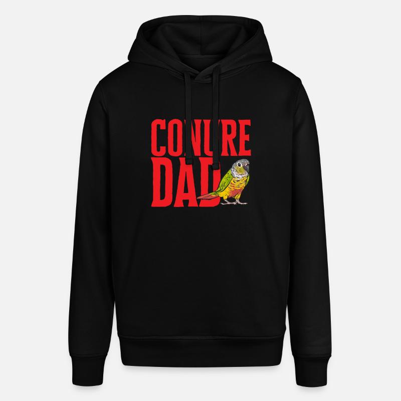 Perruche Molina Perroquet Perruche oiseau - Sweat à capuche SOUNDER Stanley/Stella Unisexe - noir