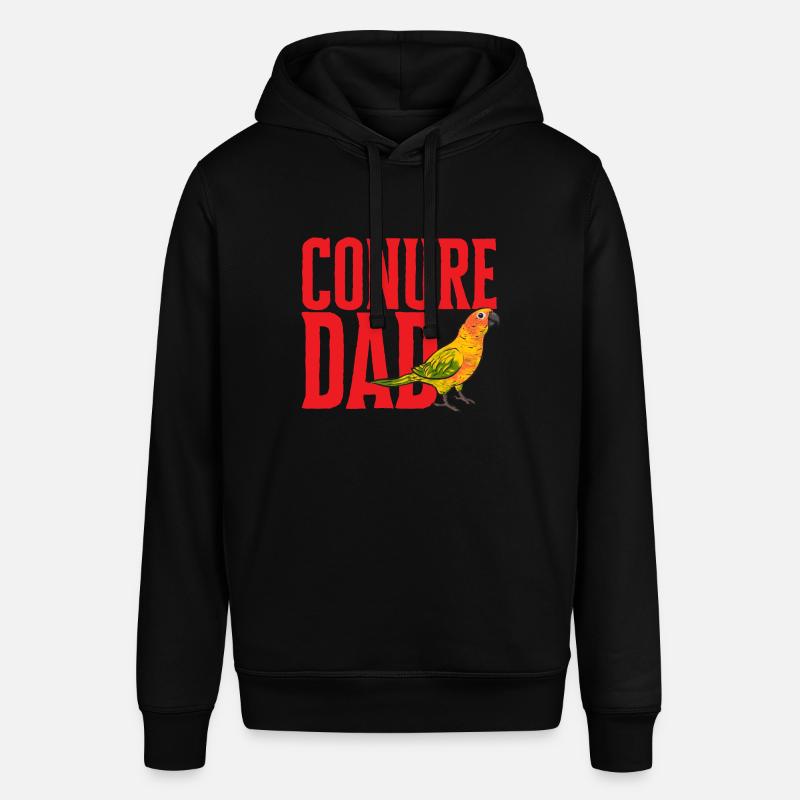 Perruche, Perroquet, Perruche, Oiseau - Sweat à capuche SOUNDER Stanley/Stella Unisexe - noir