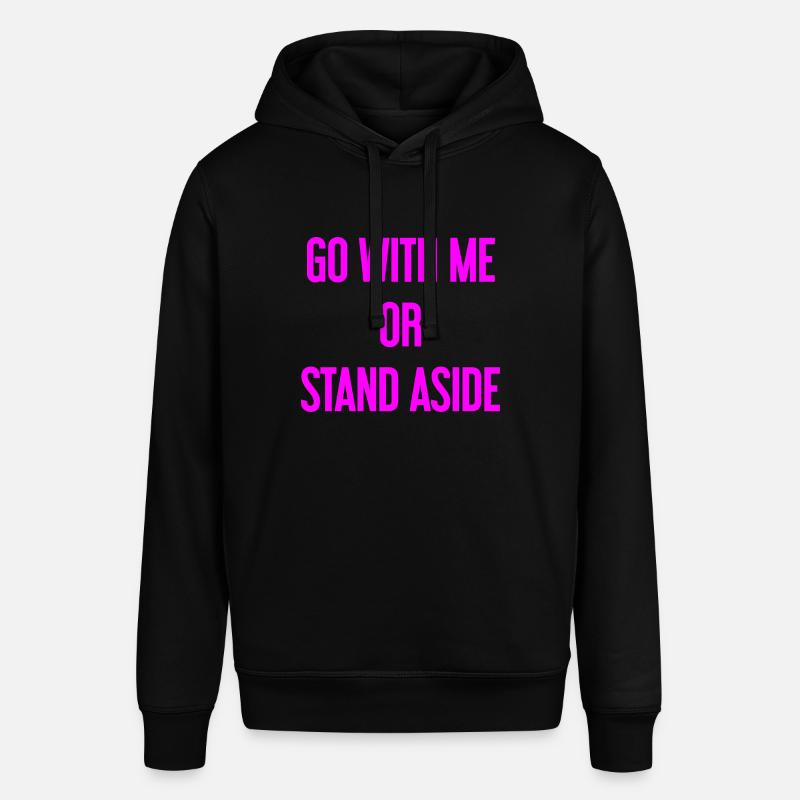 Geh mit oder beiseite - Stanley/Stella Unisex Hoodie SOUNDER - Schwarz