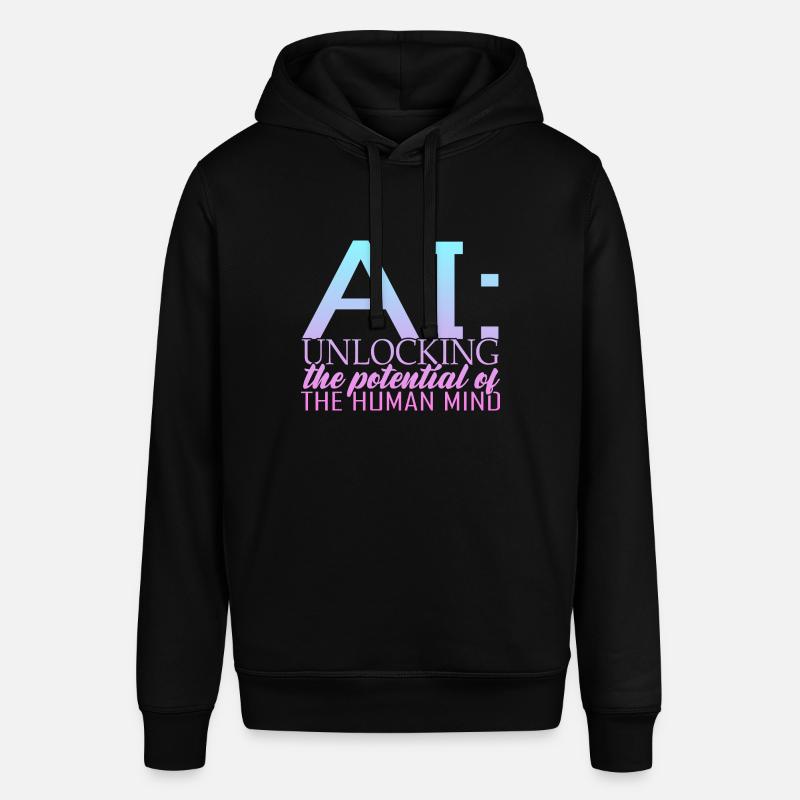 Artificial Intelligence Deep Learning - Stanley/Stella SOUNDER Unisex Hoodie - black