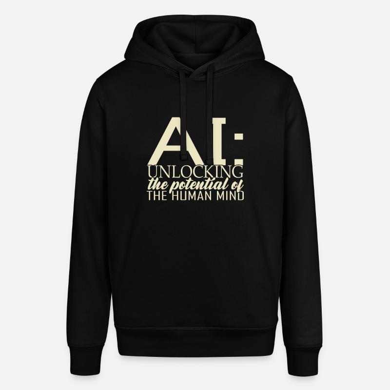 Intelligence artificielle Deep Learning - Sweat à capuche SOUNDER Stanley/Stella Unisexe - noir