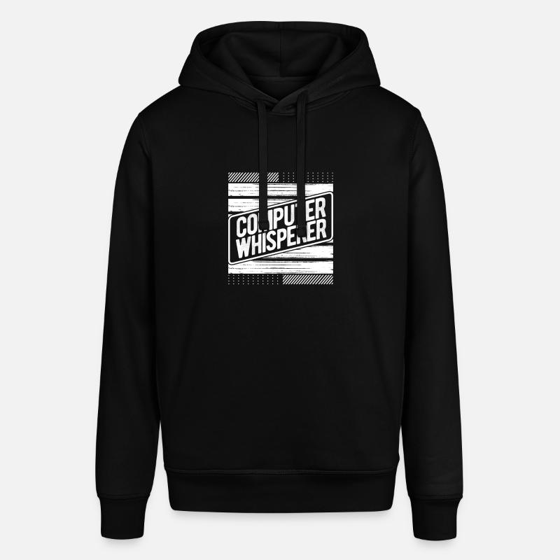 Computerflüsterer Geschenkcomputer Geschenkcomputer - Stanley/Stella Unisex Hoodie SOUNDER - Schwarz