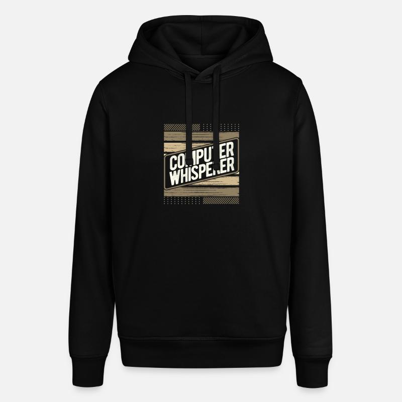 Computerflüsterer Geschenkcomputer Geschenkcomputer - Stanley/Stella Unisex Hoodie SOUNDER - Schwarz