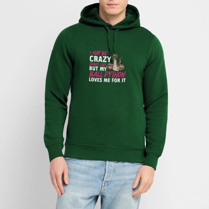 Ball Python Schlange Königspython Stanley/Stella Unisex Hoodie SOUNDER