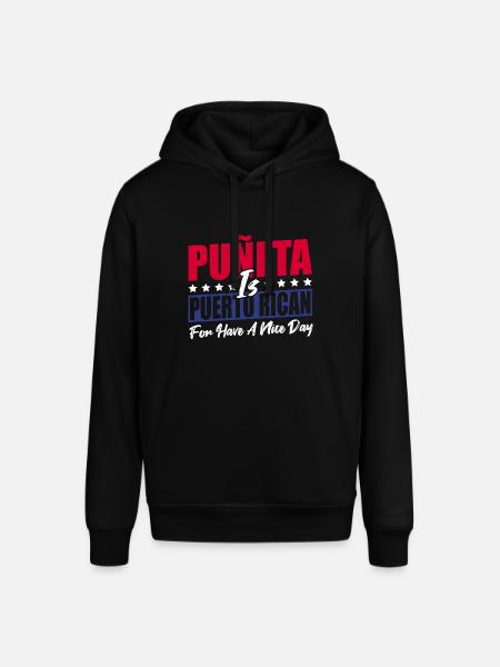Camiseta Puerto Rico - Sudadera unisex Stanley/Stella SOUNDER - negro