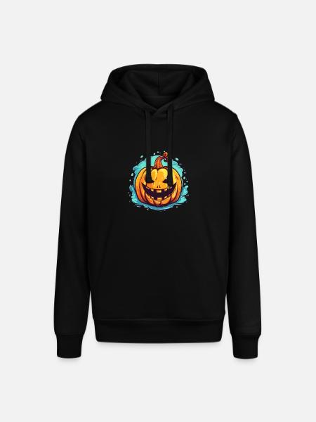 Kürbis Halloween - Stanley/Stella Unisex Hoodie SOUNDER - Schwarz