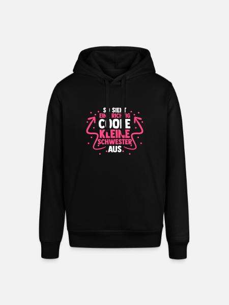 Geschwister Schwestern Schwester - Stanley/Stella Unisex Hoodie SOUNDER - Schwarz