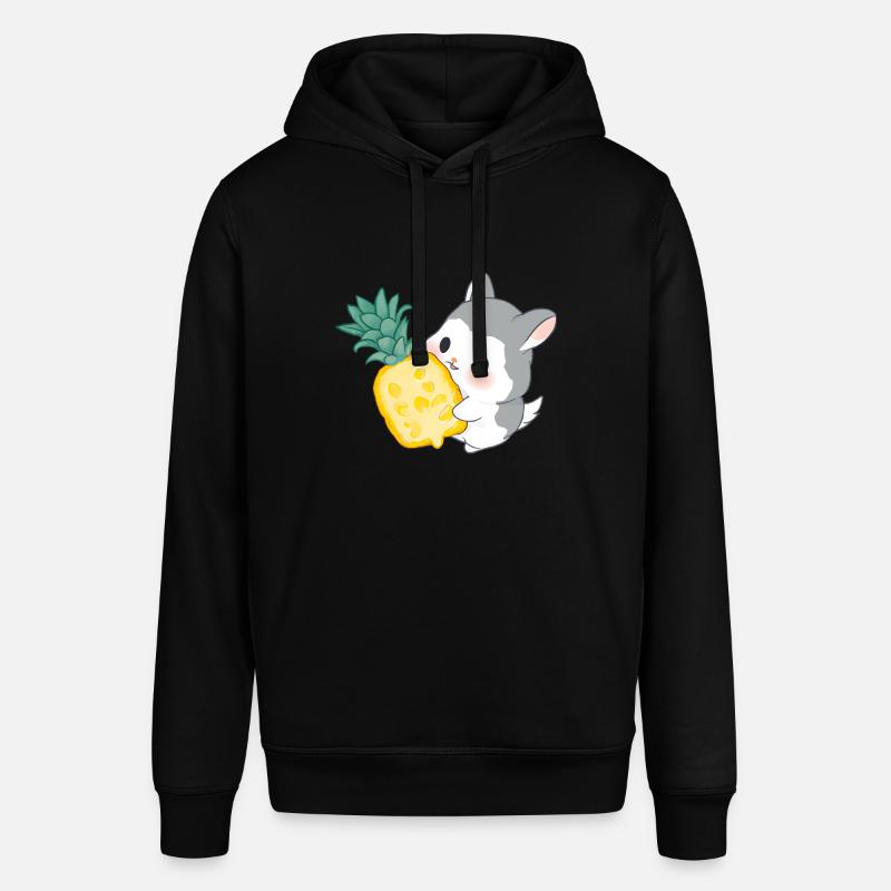 Le chinchilla aime l’ananas - Sweat à capuche SOUNDER Stanley/Stella Unisexe - noir