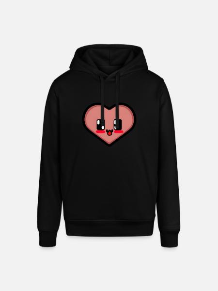 Funny gamer heart - Stanley/Stella SOUNDER Unisex Hoodie - black