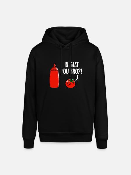 Ketchup Tomato ketchup - Stanley/Stella SOUNDER Unisex Hoodie - black