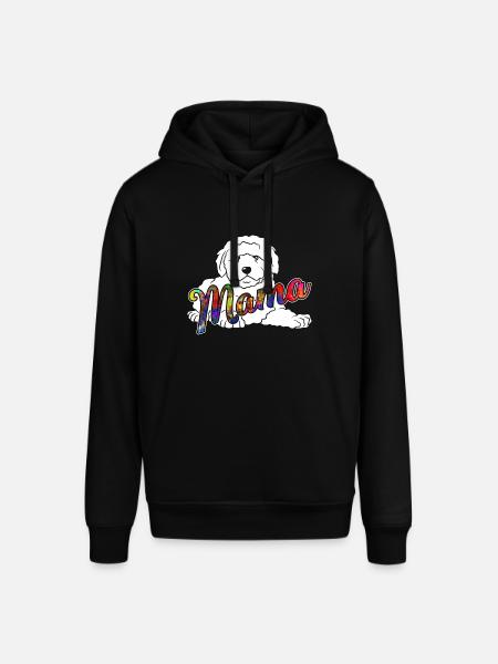 Goldendoodle Goldendoodle Mama - Stanley/Stella SOUNDER Unisex Hoodie - black