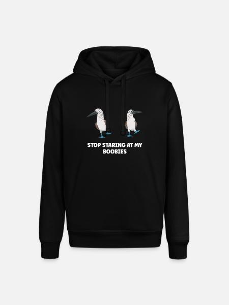 Blaufußtölpel Blue-footed Booby Seevogel - Stanley/Stella Unisex Hoodie SOUNDER - Schwarz