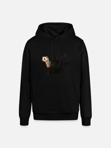 Frettchen - Stanley/Stella Unisex Hoodie SOUNDER - Schwarz