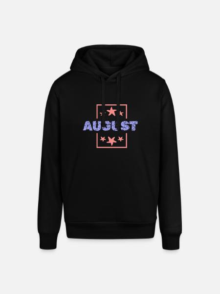 August August - Stanley/Stella SOUNDER Unisex Hoodie - black