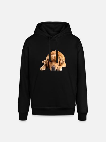 Golden Retriever - Stanley/Stella SOUNDER Unisex Hoodie - black