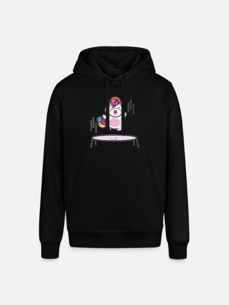 Trampoline licorne - Sweat à capuche SOUNDER Stanley/Stella Unisexe - noir