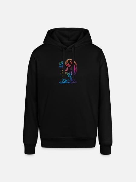 squirrel - Stanley/Stella SOUNDER Unisex Hoodie - black
