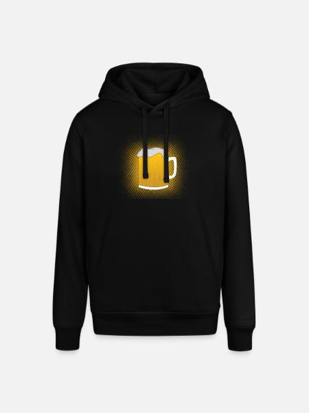Beer mug of beer - Stanley/Stella SOUNDER Unisex Hoodie - black