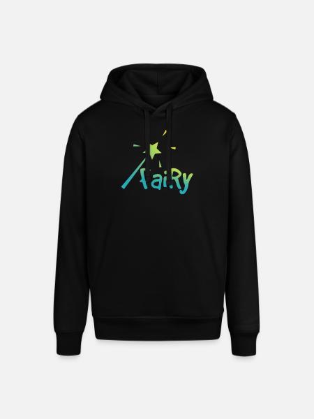 Hada con una varita - hadas con una varita mágica - Sudadera unisex Stanley/Stella SOUNDER - negro