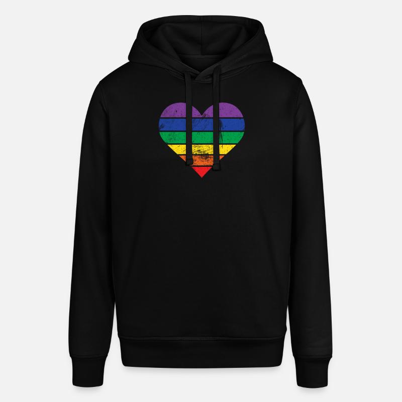 Arc en ciel - Sweat à capuche SOUNDER Stanley/Stella Unisexe - noir